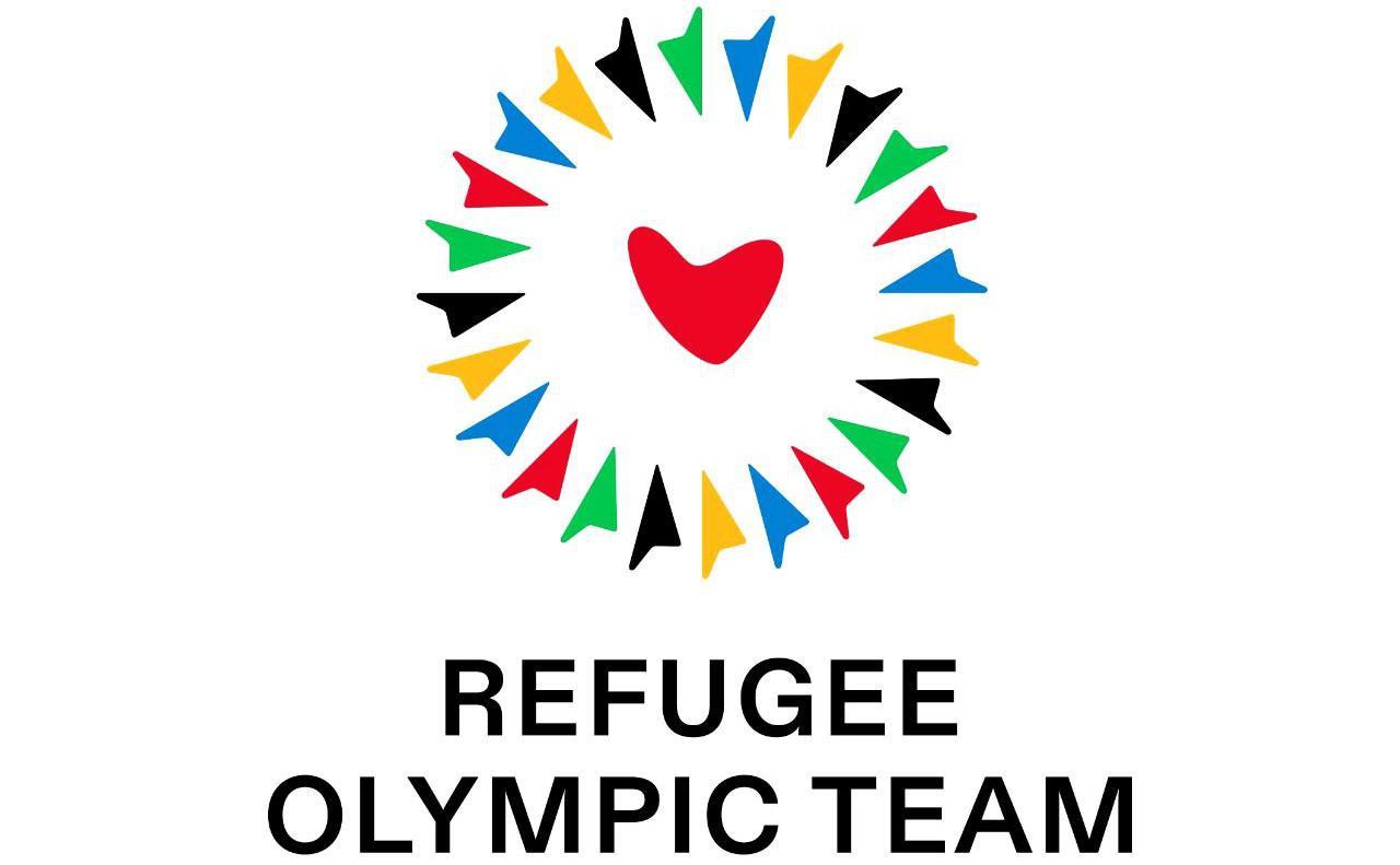 Эмблема команды беженцев на Играх в Париже
