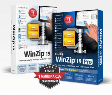 WinZip 19.0 Pro Build 11293 (2015) PC