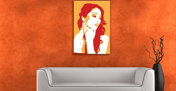 Портрет стиле POP ART