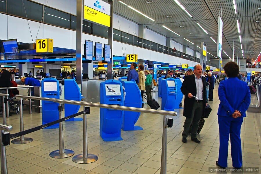 Amsterdam Airport Schiphol - Аэропорт Амстердам Схипхол