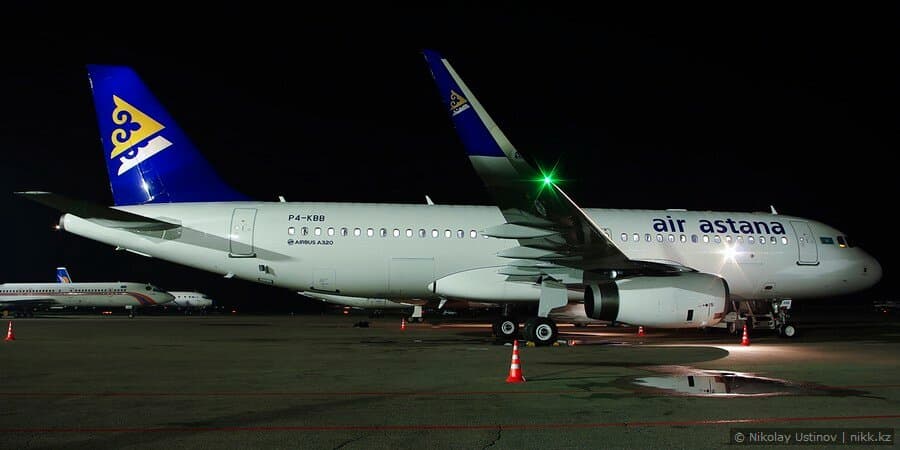 Air Astana Airbus A320 P4-KBB Roza Air Astana Airbus A320 P4-KBB