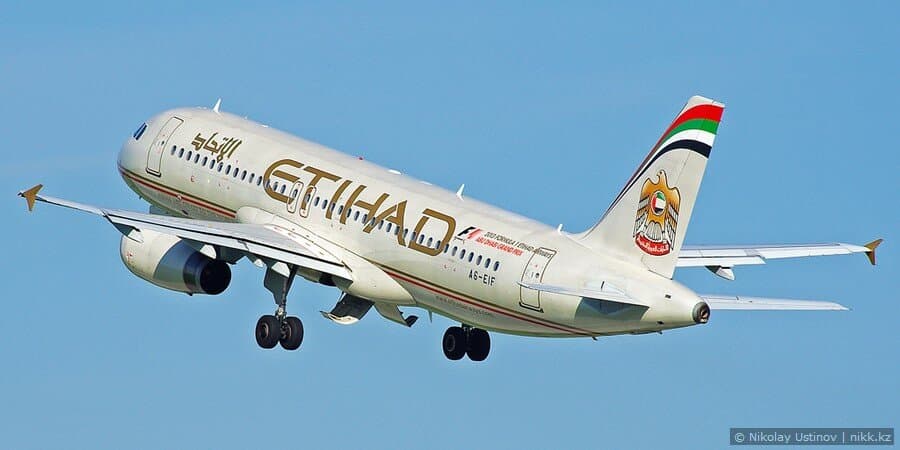 Etihad Airbus A320