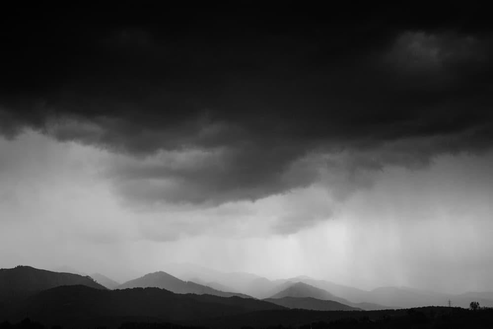 дождь, горы, красота дождь, горы, красота