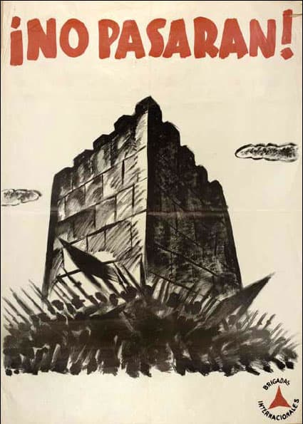 Файл:Плакат интербригад Но пасаран! 1937.jpg