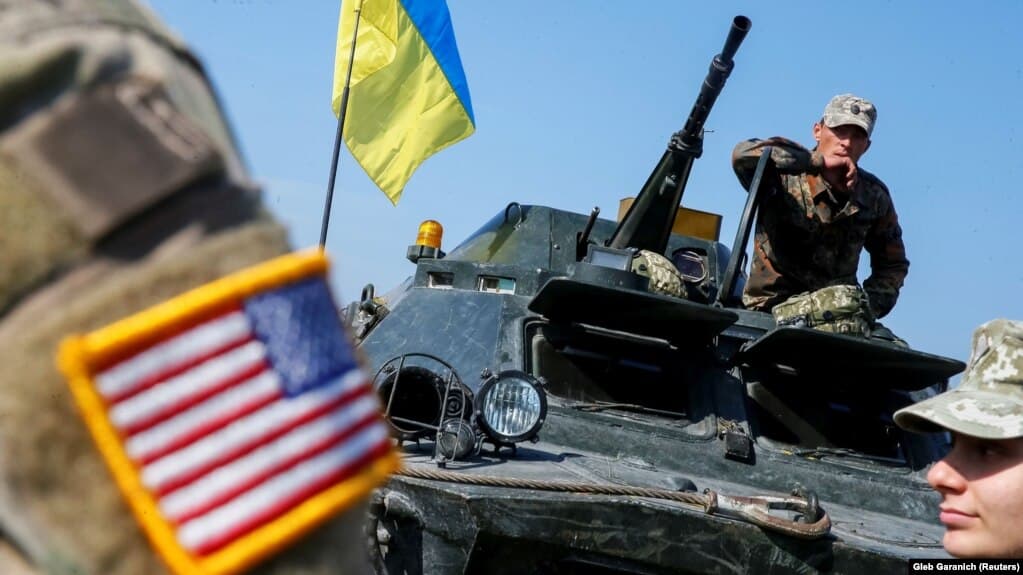 Военные инструкторы армии США во время командно-штабных учений во Львове в сентябре 2019 года. Фото: Reuters
