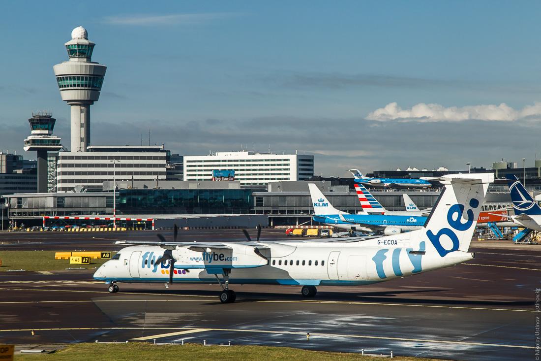 FlyBe ATR в Амстердаме