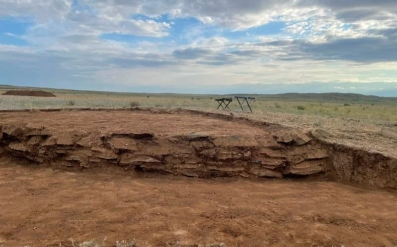 Карагандинский курган хранит следы двух цивилизаций Карагандинский курган хранит следы двух цивилизаций