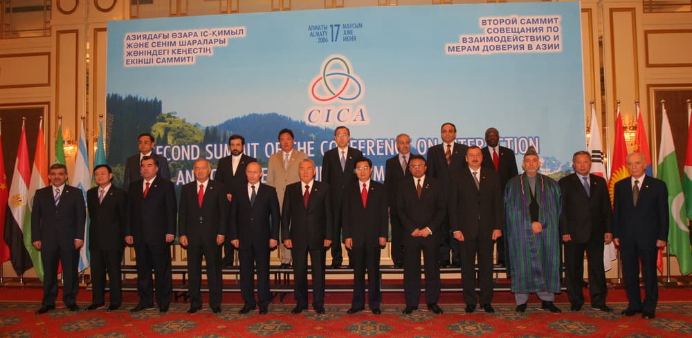 Second summit of CICA, 17th of June 2006 Second summit of CICA, 17th of June 2006