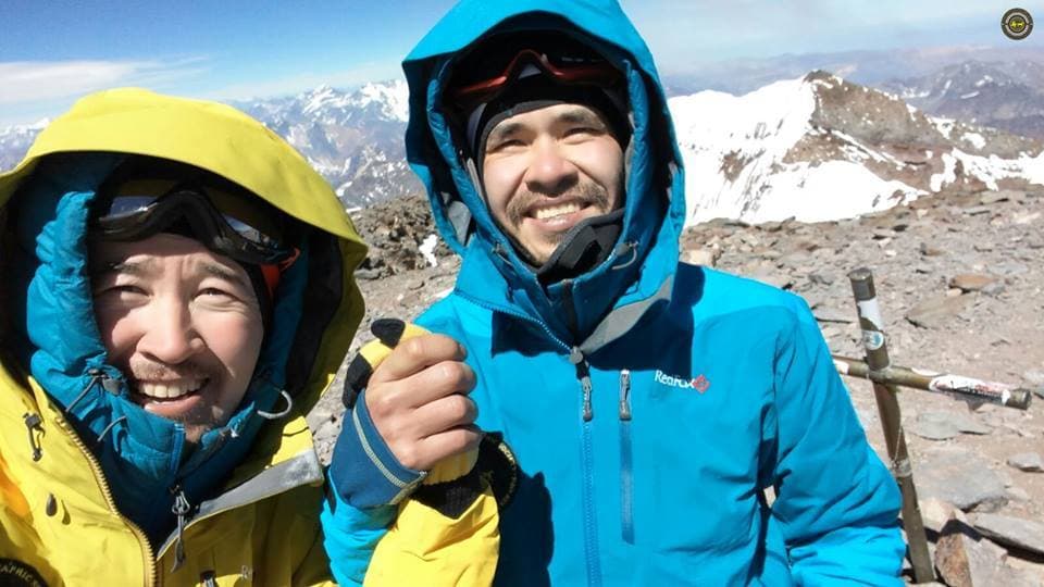 Казахи на Аконкагуа Казахи на Аконкагуа