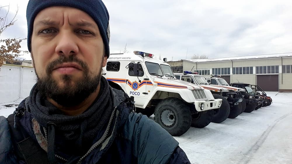алматинский путешественник Андрей Гундарев (Алмазов) в РОСО алматинский путешественник Андрей Гундарев (Алмазов) в РОСО