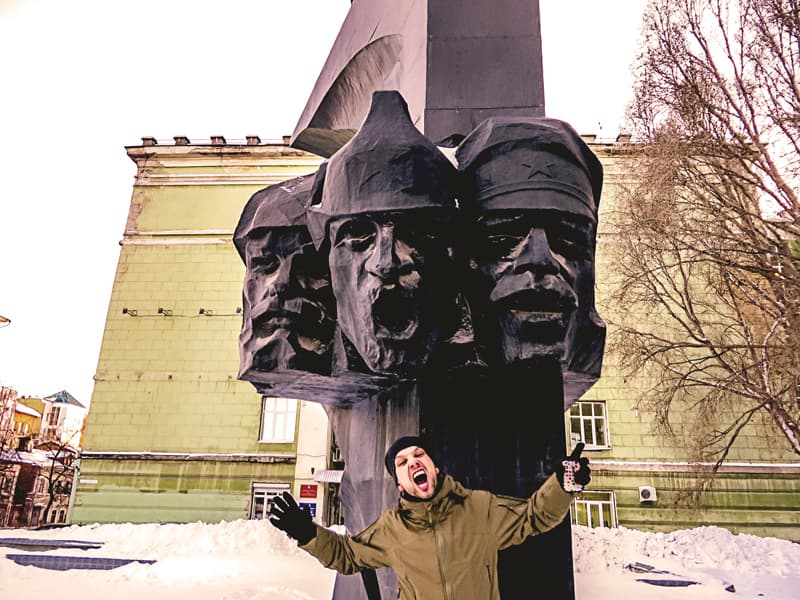 алматинский путешественник Андрей Гундарев (Алмазов) в Самаре алматинский путешественник Андрей Гундарев (Алмазов) в Самаре