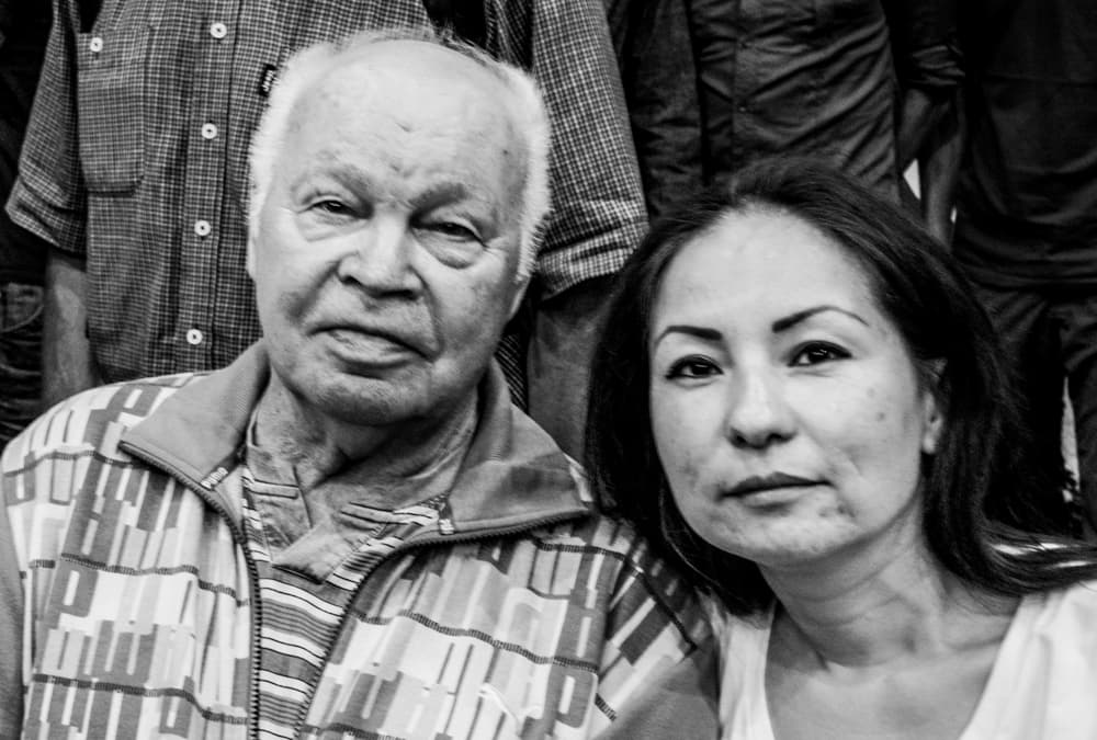 Студенин Борис Андреевич, ЗМС СССР по альпинизму и Гульмира Муханова Студенин Борис Андреевич, ЗМС СССР по альпинизму и Гульмира Муханова