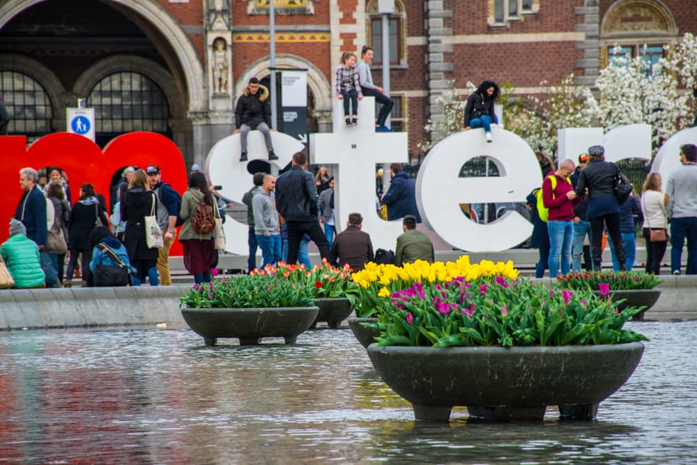 Амстердам, Рейксмузей, I amsterdam Амстердам, Рейксмузей, I amsterdam