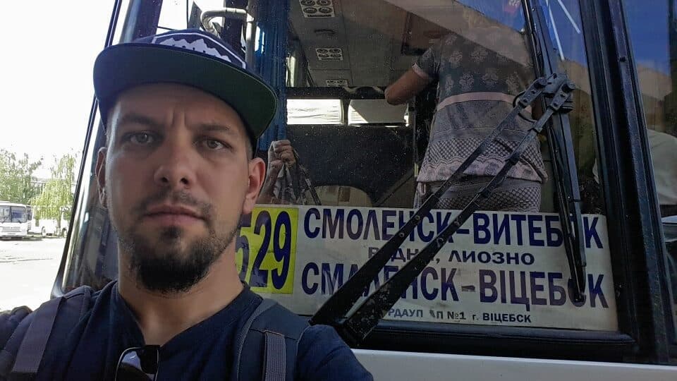 алматинский путешественник Андрей Гундарев (Алмазов) в Смоленске алматинский путешественник Андрей Гундарев (Алмазов) в Смоленске