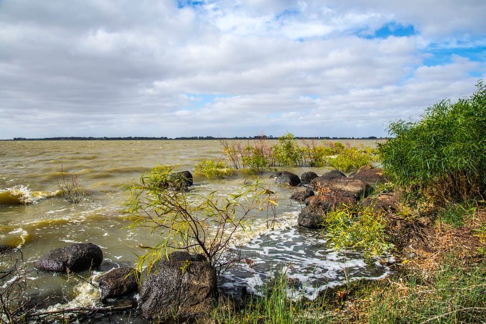 Lake Bolac, штат Виктория, Австралия Lake Bolac, штат Виктория, Австралия