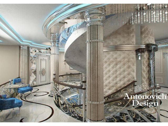 дизайн дома в Екатеринбурге, Luxury Antonovich Design, дизайн интерьера