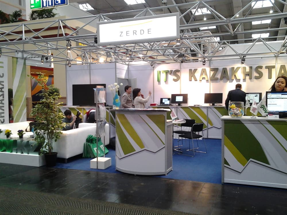 Казахстанский стенд на CeBIT