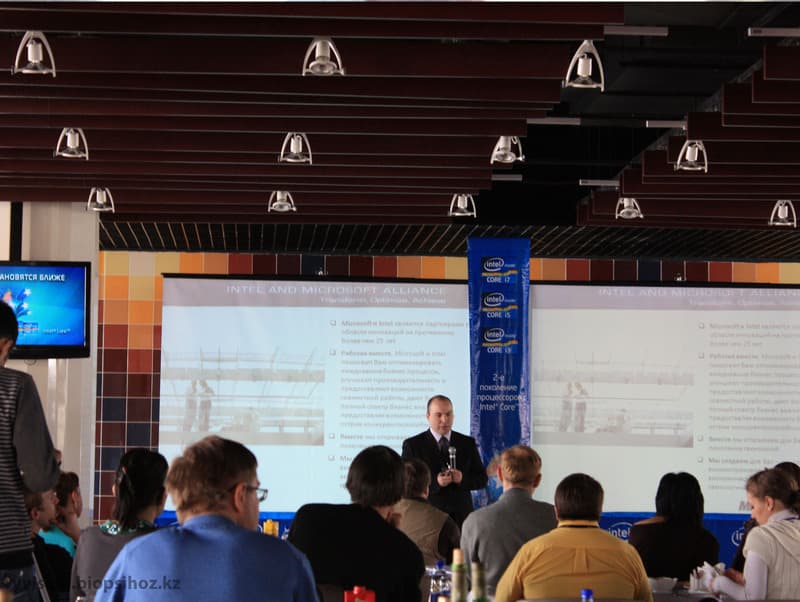 Конференц-зал intel, core, core i5, core i7, core i3, интел, 2 поколение процессоров, процессор, #intelkz, Интел на Чимбалаке, промо ролик, презентация интел, новые процессоры интел, Sandy bridge, SNB CACC 2011, 2nd Generation Intel® Core™ i7 Processor