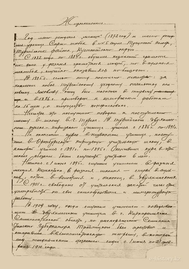 Культурная прогулка: Дом-музей им. Ахмета Байтурсынова Культурная прогулка: Дом-музей им. Ахмета Байтурсынова