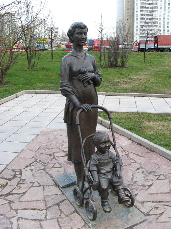 мама с ребенком