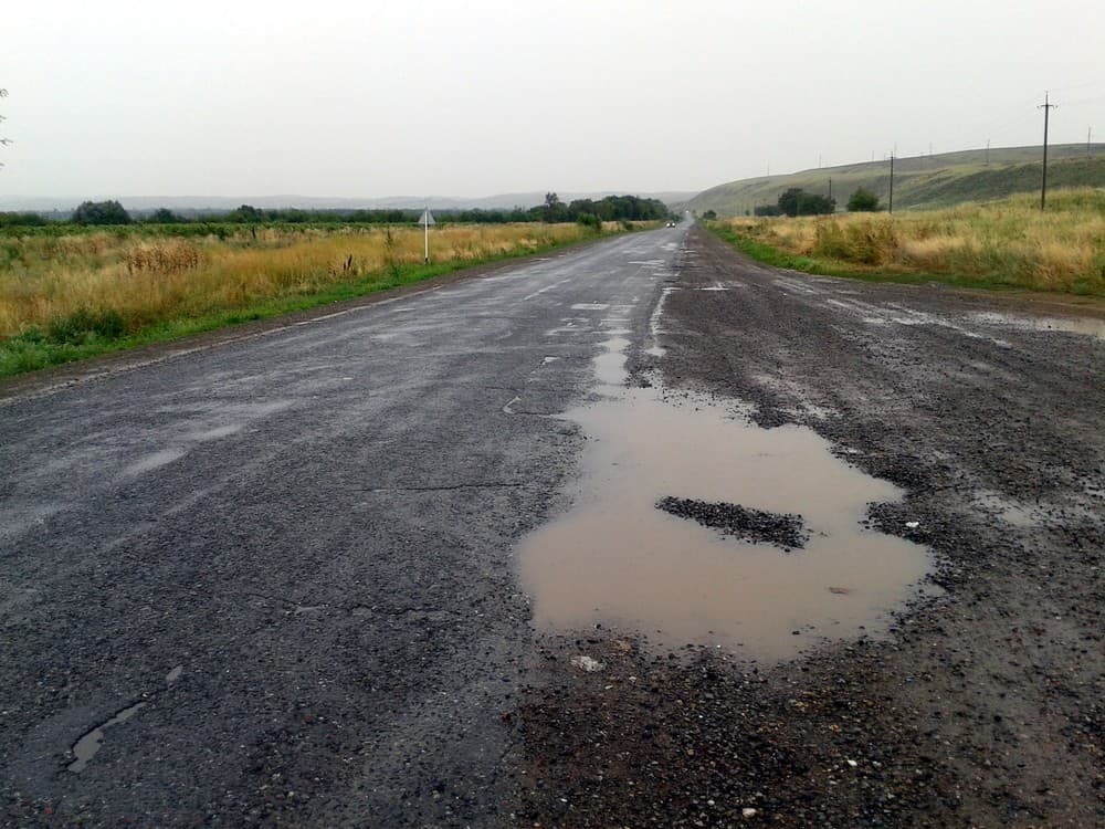 Дорога до оз. Алаколь