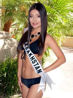 Асель Кучукова Казахстанка на мисс 2010