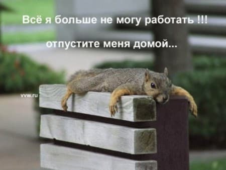 ГК на запрос "не хочу работать"