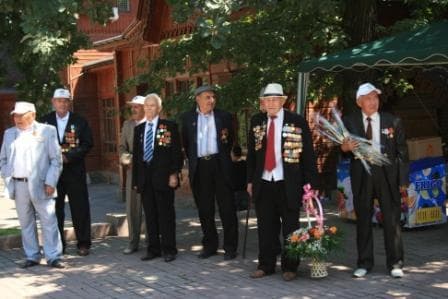 ветераны из Карасайского района