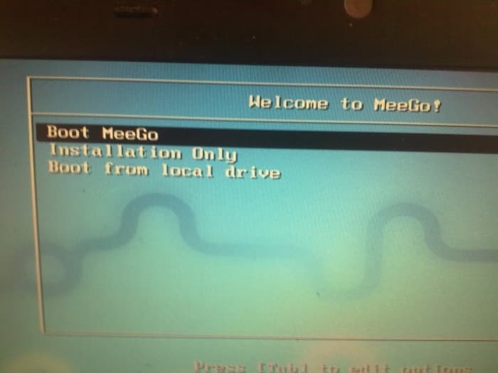 MeeGo Boot Screen MeeGo Boot Screen