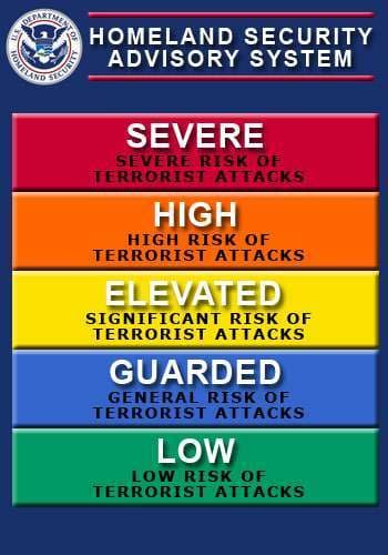 HOMELAND SECURITY ADVISORY SYSTEM
