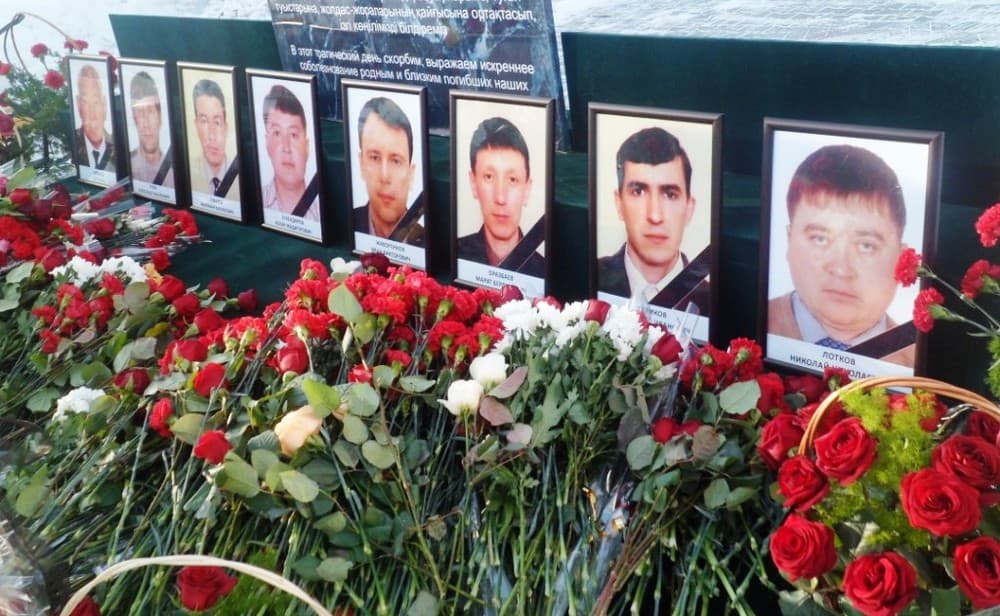 погибшие...