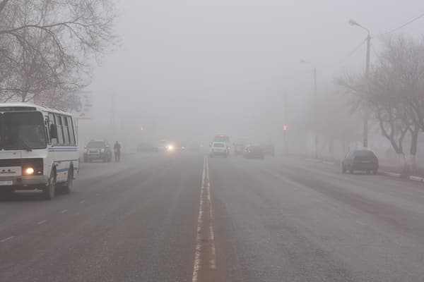 туман в Уральске туман в Уральске