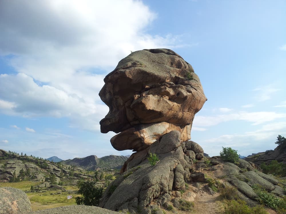 Кемпир Тас, Баян аул